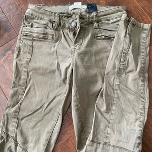 LOGG (H&M) soft light green jeans